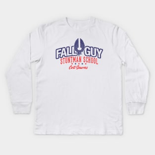 Fall Guy Stuntman Association Vintage Kids Long Sleeve T-Shirt